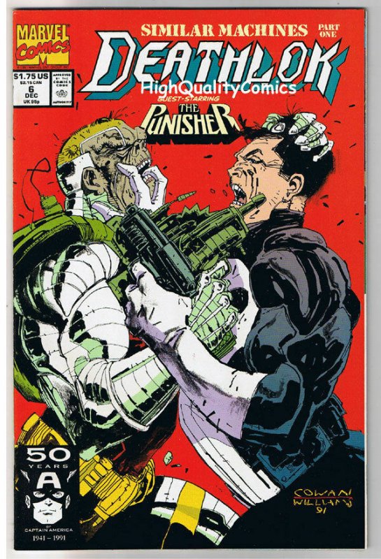 DEATHLOK #6 7 8 9 10 , NM+, Cyborg, 1992, vs Punisher, Ghost Rider,more in store