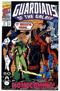 GUARDIANS OF THE GALAXY #17 comic book-1991 1st COMANDEERS / PUNISHERS