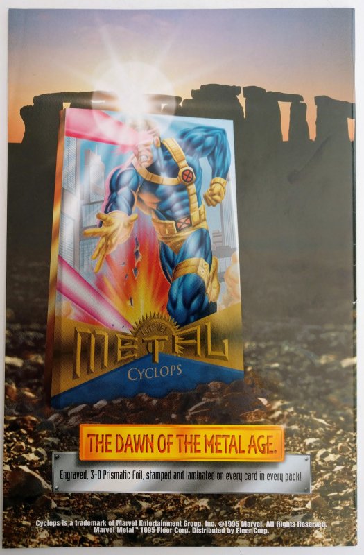 Weapon X #3 (VF/NM,1995) RARE NEWSSTAND