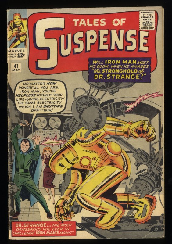 Tales Of Suspense #41 GD/VG 3.0 3rd Appearance Iron Man!