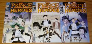 Prince of Heroes #1-3 VF/NM complete series ROD ESPINOSA antarctic press manga 2