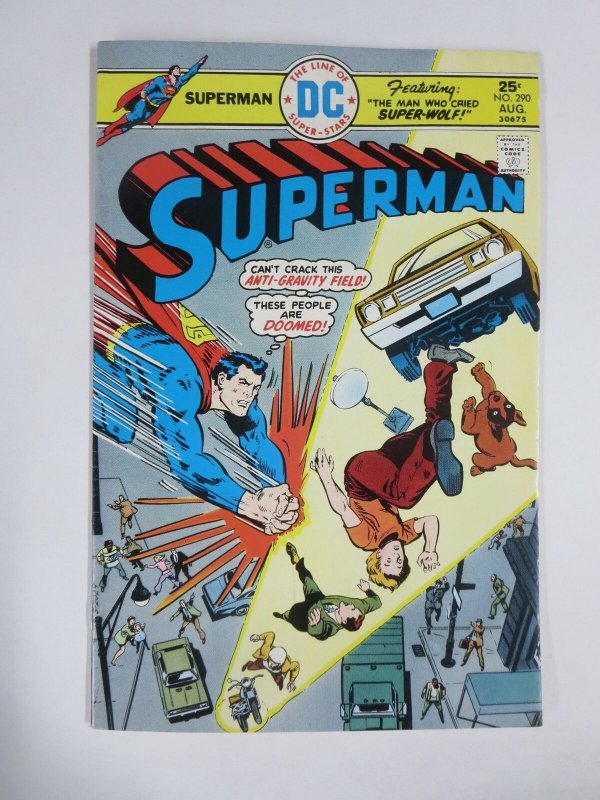 SUPERMAN 290 FINE  August 1975