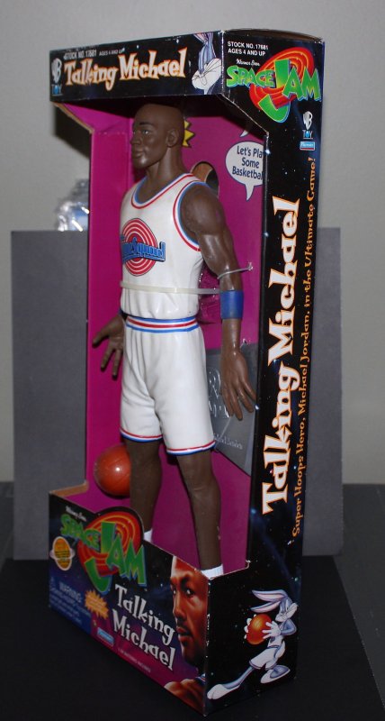 Space Jam 16' Talking Michael Jordan Figure MINT 1996