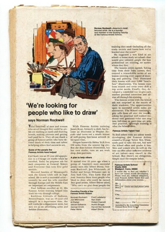 X-MEN #41 1968 MARVEL 1st Grotsek - Marvel