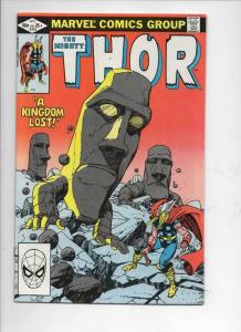 THOR #318 VF+ God of Thunder Easter Island 1966 1982, more Thor in store