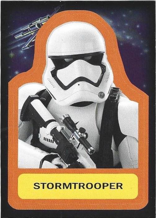 2015 Journey to Star Wars: The Force Awakens Sticker #S-8 Stormtrooper