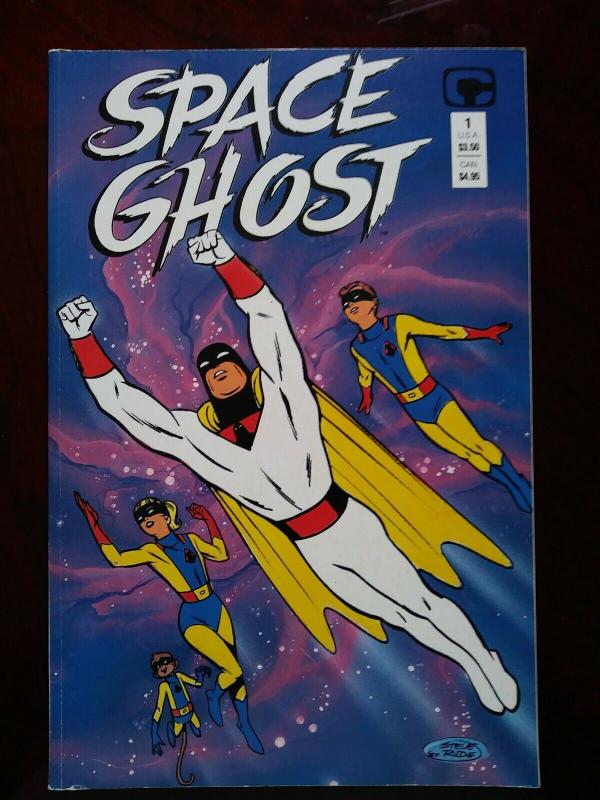 SPACE GHOST #1 (1987) Comico MARK EVANIER -STEVEN RUDE HANNA-BARBERA