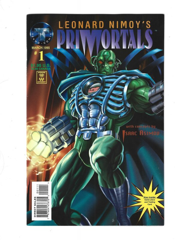 Leonard Nimoy's Primortals #1 through 6 (1995)