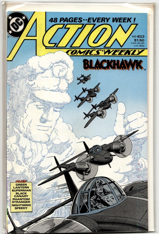 Action Comics Weekly #633 (1989) Blackhawk