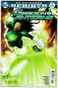 Green Lanterns #4 Rebirth Main Cvr (DC, 2016) NM