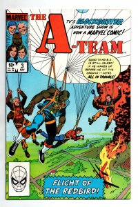 The A-Team #1 2 & 3 Complete Set - Marvel - TV Show - 1984 - VF/NM