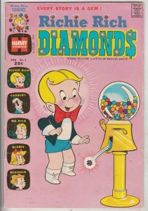 Richie Rich Diamonds #7 (Aug-73) VG Affordable-Grade Richie Rich