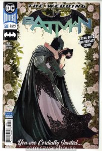 BATMAN (2016 DC) #50 WEDDING FIRST PRINT MAIN COVER A NM B00418