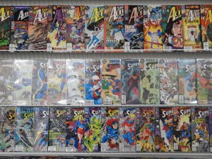 Huge Lot 180+ Comics Starring Superman!! Action Comics+ Avg VF- Condition!
