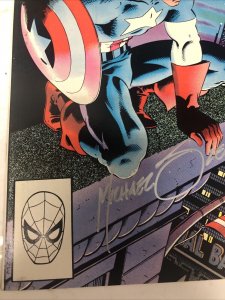 Captain America (1983) # 284 Variant Comic • Marvel Comics • Signed Mike Zeck