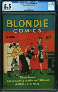 Blondie Comics Monthly #1 (McKay Publishing, 1947) CGC 5.5