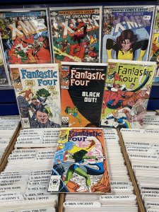 FANTASTIC FOUR COMICS full John Byrne run #’s 232-295 BAGGED AND BOARDED