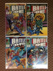 Battle Tide #1-4 Comic Book Set Marvel 1992