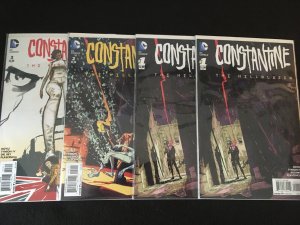 CONSTANTINE THE HELLBLAZER #1(Two Copies), 2, 3 VFNM Condition