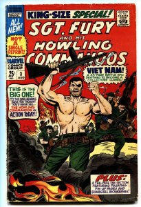 SGT. FURY and his Howling Commandos Annual #3 1967-Vietnam issue-Comic Book