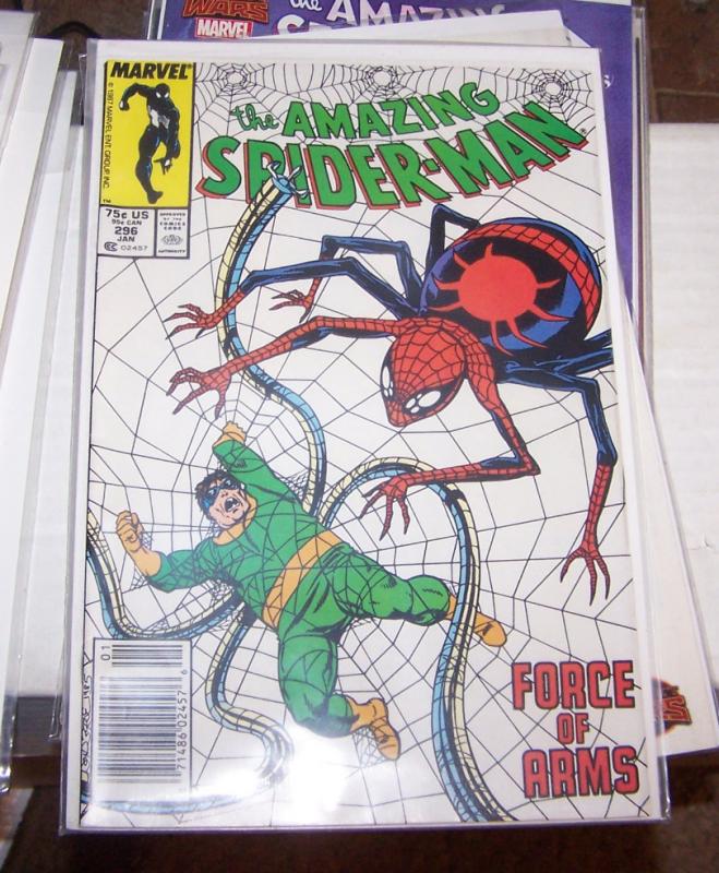 Amazing Spider-Man #  296 doctor octopus+ black suit