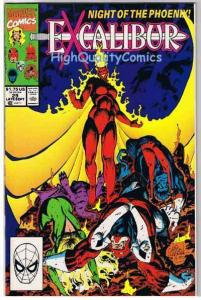 EXCALIBUR #28 29 30 31 32,NM+,Chris Claremont,Captain Britain,1988,more in store