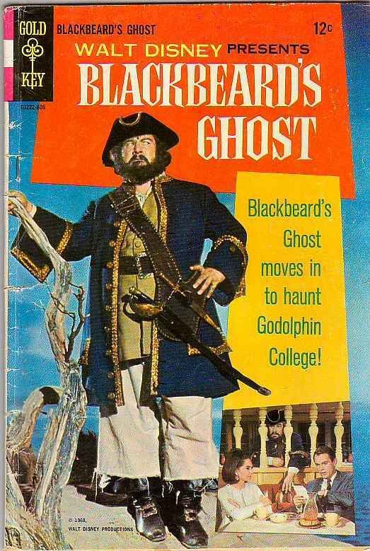 Movie Comics Blackbeard's Ghost #9 (Jun-68) VG Affordable-Grade Blackbeard