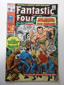 Fantastic Four #102 (1970) VG- Condition