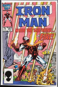 Iron Man #207 (1986) Iron Man