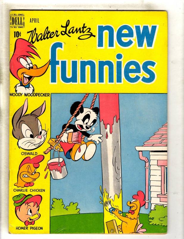 New Funnies # 146 VF Dell Golden Age Comic Book Walter Lantz Andy Panda JL15