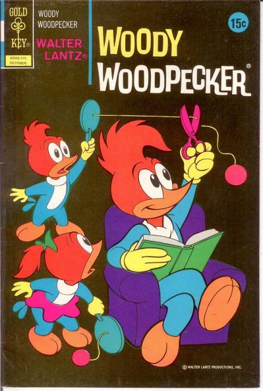 WOODY WOODPECKER 126 VF+  Oct. 1972 COMICS BOOK