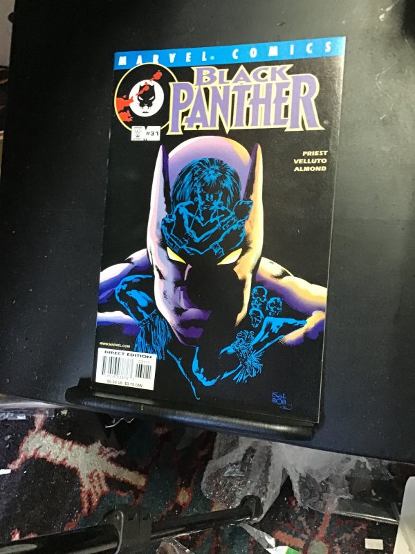 Black Panther #31 (2001)  Priest storyline! Velluto art hi grade! NM- Wow!