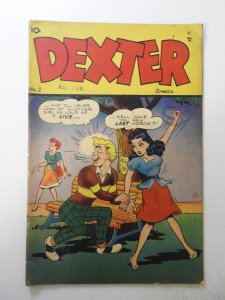 Dexter Comics #2 (1948) VG Condition stamp fc