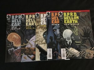BPRD HELL ON EARTH: NEW WORLD #1, 2, 3, 4, 5 VFNM Condition