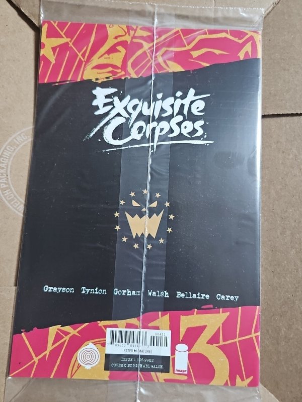 Exquisite Corpses 4 Sealed Tynion Gets Violent Michael Walsh w Card