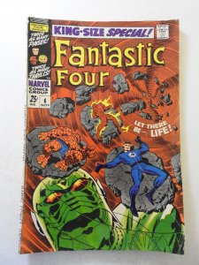 Fantastic Four Annual #6 (1968) VG- Condition moisture stains