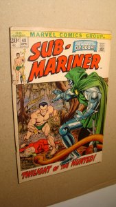 SUB-MARINER 48 *SOLID* VS DOCTOR DOOM M.O.D.A.K. 1971 MARVEL