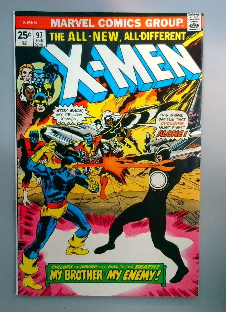 Uncanny X-Men #97 FN/VF 1st Appearance of Shiar Race Marvel 1976