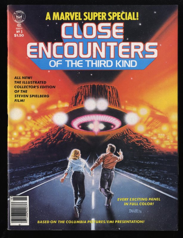 Marvel Super Special #3 VF 8.0 Close Encounters of the Third Kind!