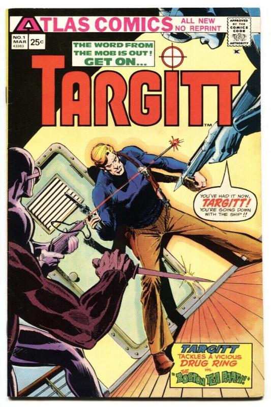 TARGITT #1 First issue-1975-comic book-ATLAS FN+