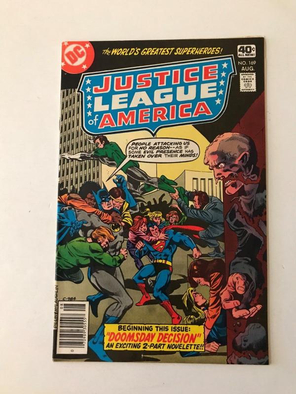 Justice League of America #169 (DC Comics; Aug, 1979) - VF