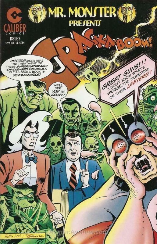 Mr. Monster Presents (Crack-A-Boom!) #2 VF; Caliber | save on shipping - details