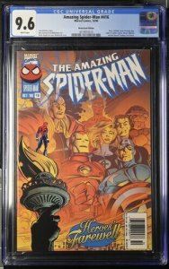 Amazing Spider-Man #416 1996 Marvel Comics CGC 9.6 White Pages Newsstand