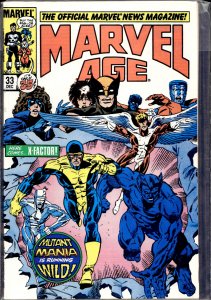 Marvel Age #33 (1985) X-Factor