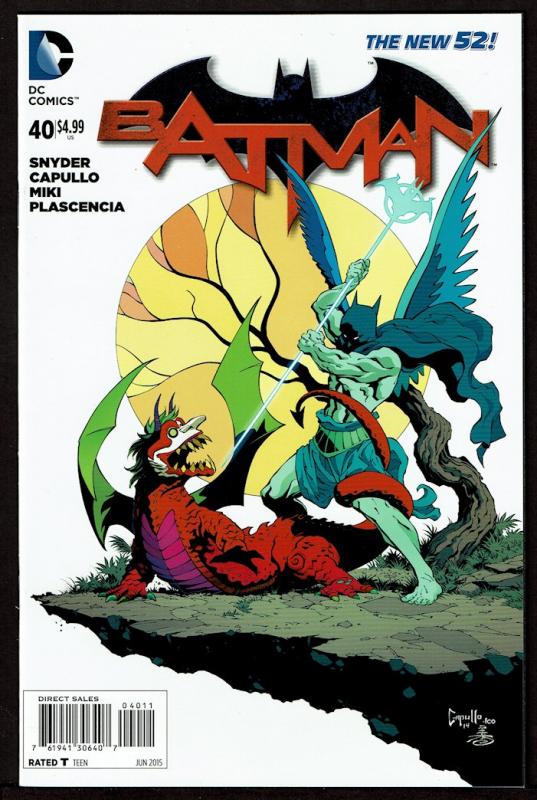 Batman #40 (New 52)  9.4 NM  Endgame Pt 6