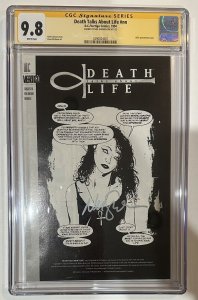 (1994) DEATH TALKS ABOUT LIFE Promo (nn) #1 SS CGC 9.8 NEIL GAIMAN! Sandman