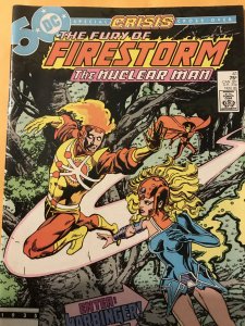 Fury of Firestorm #41 : DC 11/85 Fn/VF; enter Harbinger, Crisis x-over