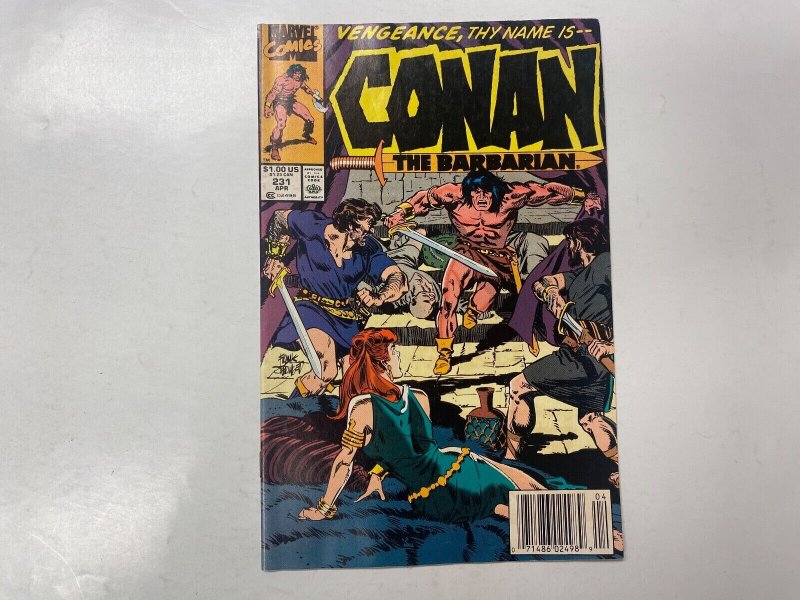 3 Conan Barbarian MARVEL comic books #41 142 231 37 KM15