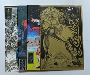Lorelei #1-4 Signed by Steve Roman 