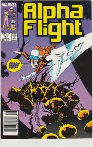 6 Alpha Flight Marvel Comic Books # 42 43 45 46 47 77 X-Men Sentinels EP3